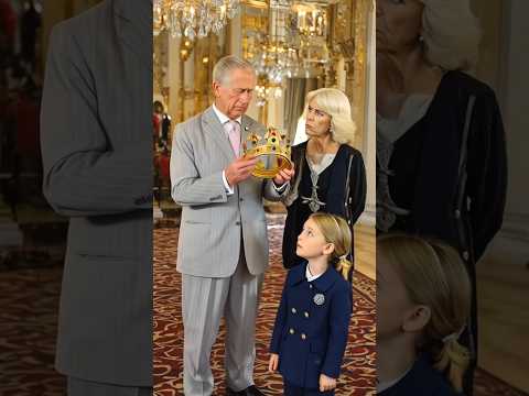 Camilla Furious! She Hated When King Charles Gave the Crown to Charlotte#camilla #kingcharles #royal