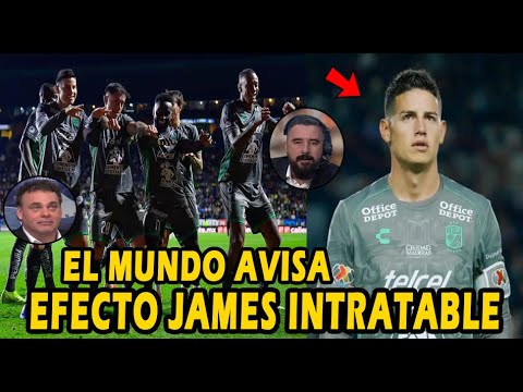 PRENSA MUNDIAL¡¡ JAMES RODRIGUEZ ROMPE RECORD LEON LIDER VS PACHUCA PARTIDAZO