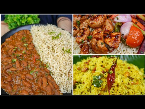 3 Types Of Rice Meal