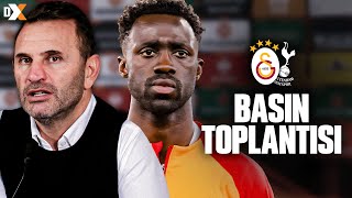 “ŞAMPİYONLAR LİGİ KALİTESİNE BİR MAÇ OLACAK” | Galatasaray - Tottenham Maçı Öncesi Basın Toplantısı