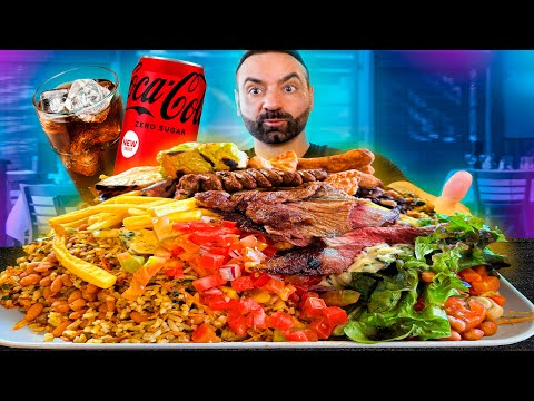o ALMOÇO DO CORBUCCI no SELF-SERVICE parou o RESTAURANTE!!