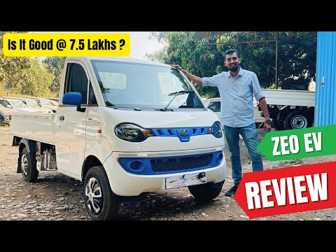 Mahindra Zeo DETAILED REVIEW ✅ | 7.5 LAKHS | छोटा और बलवान इलेक्ट्रिक मिनी ट्रक 🔥