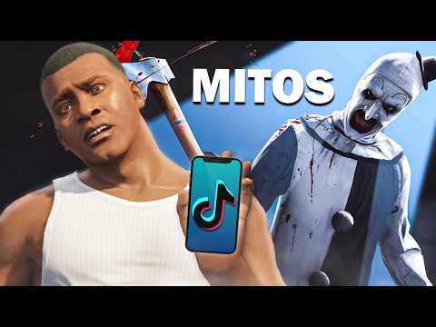 Resolví 100 Mitos VIRALES de TIKTOK en GTA 5 💀🔪