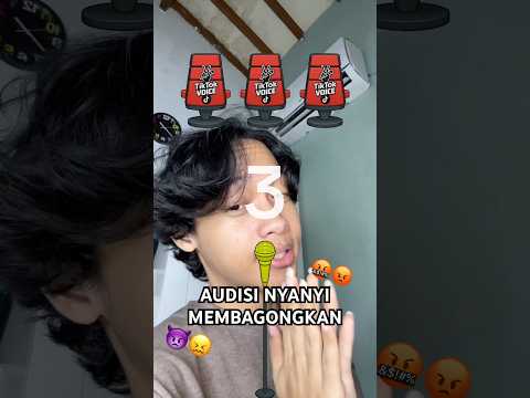 ternyata selama ini aku salah cara nyanyinya kalau audisi….. pantes aja audisi ga lolos 🥲