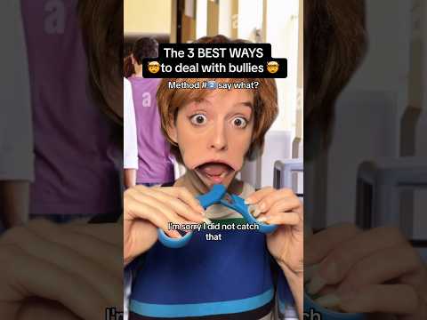 Try these at school!😂👍 #comedy #relateablecomedy #funny #bullying #skit #sketchcomedy #haha