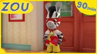Super Zou em ação! 💥 Pequenos atos, grandes heróis!| ZOU em Português 🦓