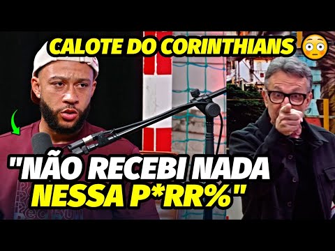 “ME FIZERAM DE TROUXA” O CALOTE CRlMINOSO QUE FEZ MEMPHIS AMEAÇAR CORINTHIANS E PASSAR VERGONHA