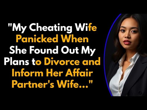 My Cheating Wife Panicked When She Found Out My Plans to Divorce and Inform Her Affair Partner's