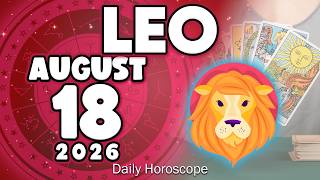 𝐋𝐞𝐨 ♌ 😲DESTINY! THIS IS NO ACCIDENT IT’S FATE👀 Horoscope for today AUGUST  18 2026🔮 #horoscope #new