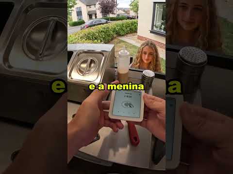 ELE VENDE HAMBURGUER PÃO E CARNE POR €18 NA EUROPA! 🤑 #shorts #curiosidades