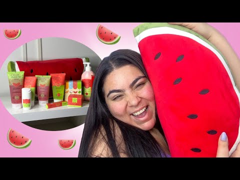 RECEBIDOS OBOTICÁRIO - LINHA DE MELANCIA CUIDE-SE BEM 🍉❤️