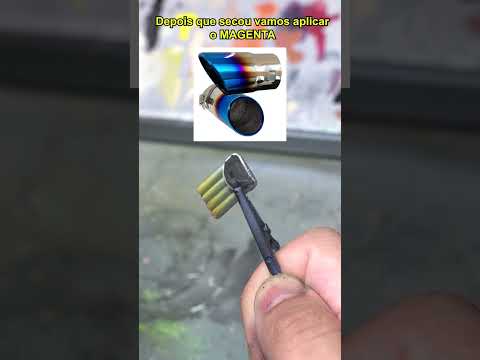 SIMULEI escapamento queimado no Hotwheels 😮‍ Fácil de fazer!