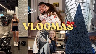 VLOGMAS 2025 🎄 Upper Body Workout, Mall Shopping, Q&A with my BF | DAY 4