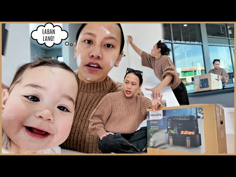 LILIPAS DIN ANG MAHIRAP NA STAGE! BUMILI NG BAGONG AIRFRYER! ❤️ | rhazevlogs