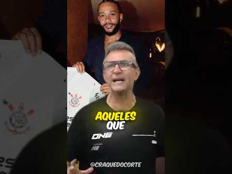 Neto falando que o Corinthians tá montando um timaço. #corinthians #memphis #neto #futebol #timão