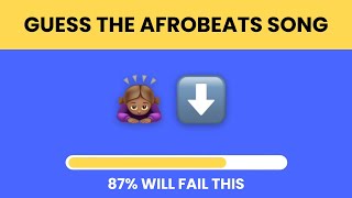 GUESS THE AFROBEATS SONG BY EMOJI