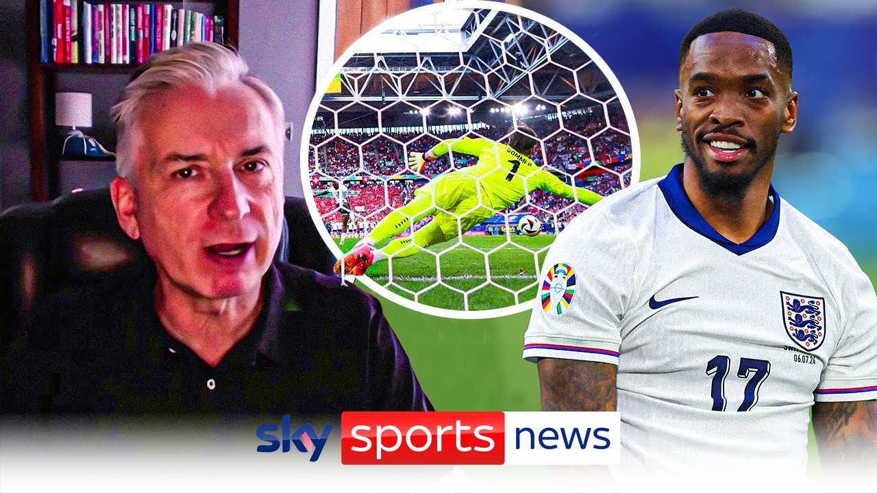 Alan Smith reacts to Ivan Toney’s ‘no look’ penalty for England at Euro 2024