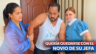 La empleada quiso acercarse demasiado al novio de su jefa y todo cambió.