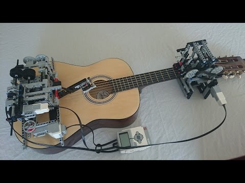 Little Talks Guitar Cover by Lego Mindstorms EV3 - YouTube