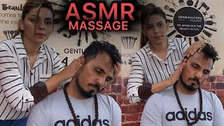 ASMR | Soothing Massage for Men’s Head  I Spa Therapy for Stress Relief | #asmr