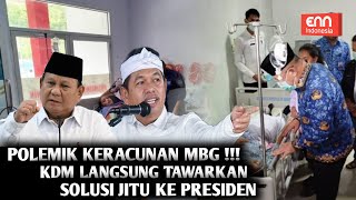 INI CARA JITU KDM ATASI KERACUNAN MBG DI JAWA BARAT