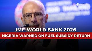 YouTube video thumbnail:  IMF Warns Nigeria Against Restoring Petrol Subsidies 