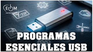 ¿VAS A UN PC QUE NO ES EL TUYO? 10 PROGRAMAS IMPRESCINDIBLES EN TU USB