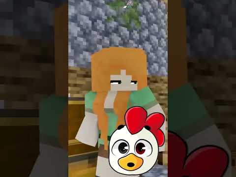 La TRAICION de STEVE a ALEX en ANIMACION de MINECRAFT #1 #shorts by @shortermine