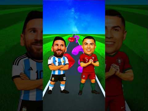 Ronaldo and messi - Challenge ⚽🤩 #shortsfeed #ronaldo #messi