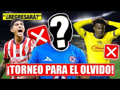 La MÁXIMA DECEPCIÓN de cada uno de los 9 MEJORES EQUIPOS de este torneo en Liga MX ❌😔