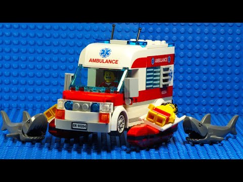 Lego City Emergency Marine Ambulance Rescue