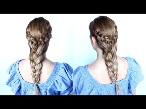 Creating the most elegant braided hairstyle