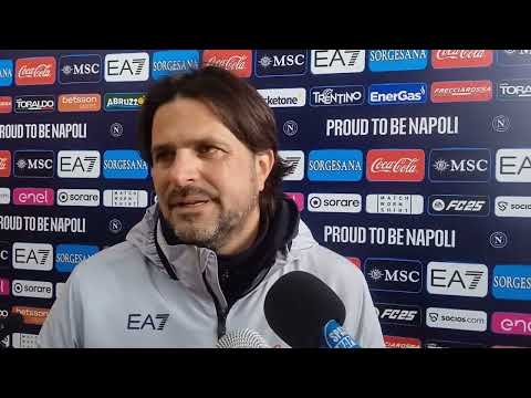 Grandissima VITTORIA NAPOLI PRIMAVERA | Sentite le parole di MISTER DARIO ROCCO dopo NAPOLI PISA 5-1