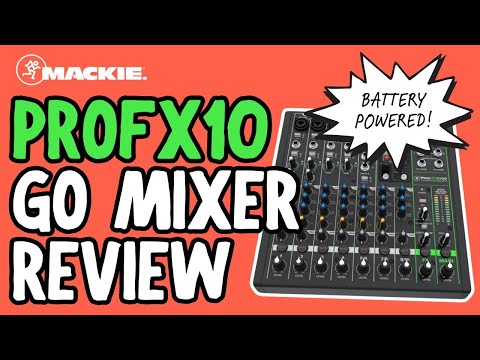 Mackie ProFX10 GO Mixer: A DJ's "play anywhere" weapon? // Review