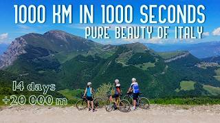 1000km in 1000 seconds-The Ultimate Italy Cycling Highlights