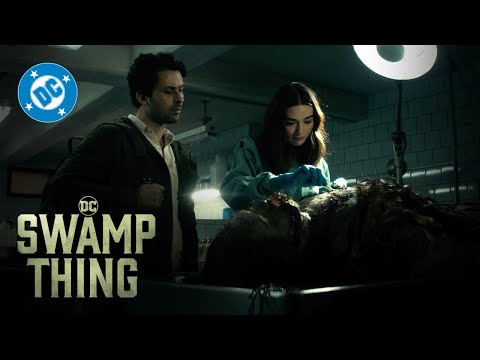 Swamp Thing - Body Mutates During Autopsy | Super Scenes | DC