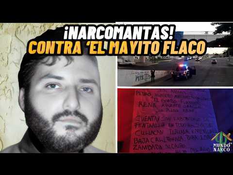 “¡Alerta en Sinaloa! Aparecen narcomantas cọntra ‘Ël Mαyito Flacф’ en Culiacάn”