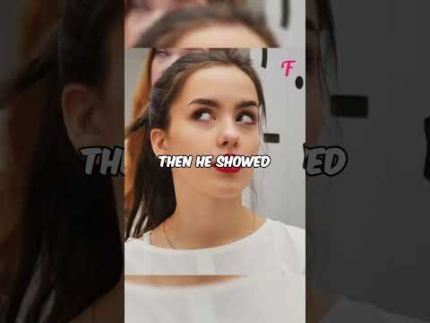 Janitor showed girls how he cleans their lipstick from mirror