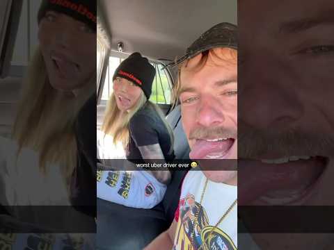 We got the worst uber driver ever ๐ญ๐ค
