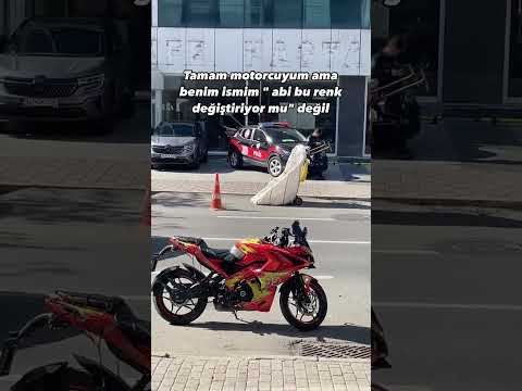 abone olur musunuzz, renk değiştirmeyi özlediniz mi 😁❤️ #rs200 #mcqueen #motovlog