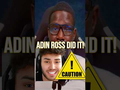 Adin Ross Turned The Streaming World Into The Rap Game 😳