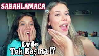 Evde Tek Başına Akşam Vlog, SABAHLAMACA tadında🫣😁