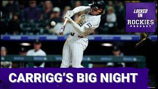Cole Carrigg POWERS The Colorado Rockies Past Padres