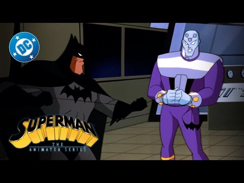 Superman: The Animated Series - Superman Tricks Brainiac as Batman | Super Scenes | DC