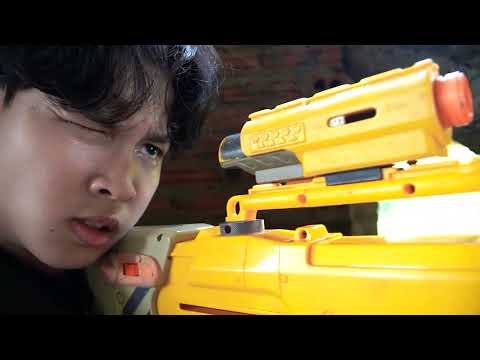 Nerf Guns War : Nerf Squad's S.W.A.T SEAL Team Daring Escape Fight Criminal Boss W