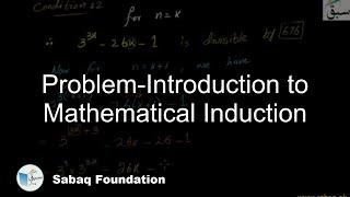 Problem-Introduction to Mathematical Induction