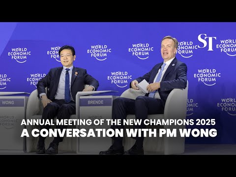 WEF: A conversation with PM Lawrence Wong | Annual Meeting of the New Champions 2025