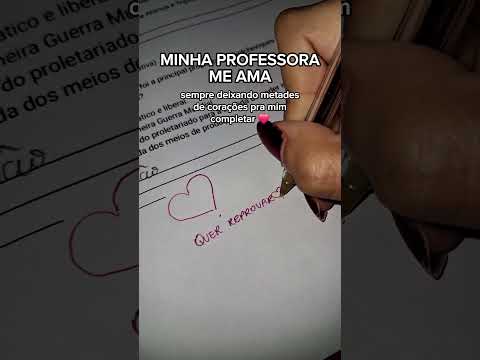 Minha professora é a melhor do mundo❤️ Sempre me deixando feliz ☺️