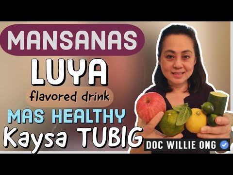 Mansanas, Luya Flavored Drink: Mas Healthy Kaysa Tubig