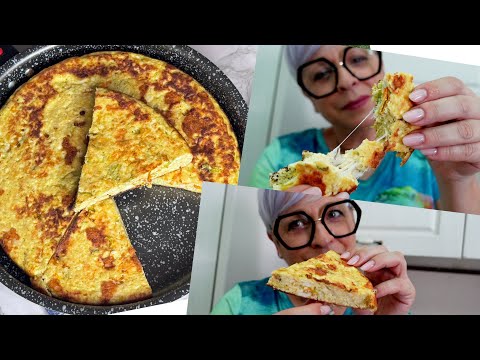 Frittata IN PADELLA PRONTA IN POCHI MINUTI! La migliore ricetta facile e veloce.